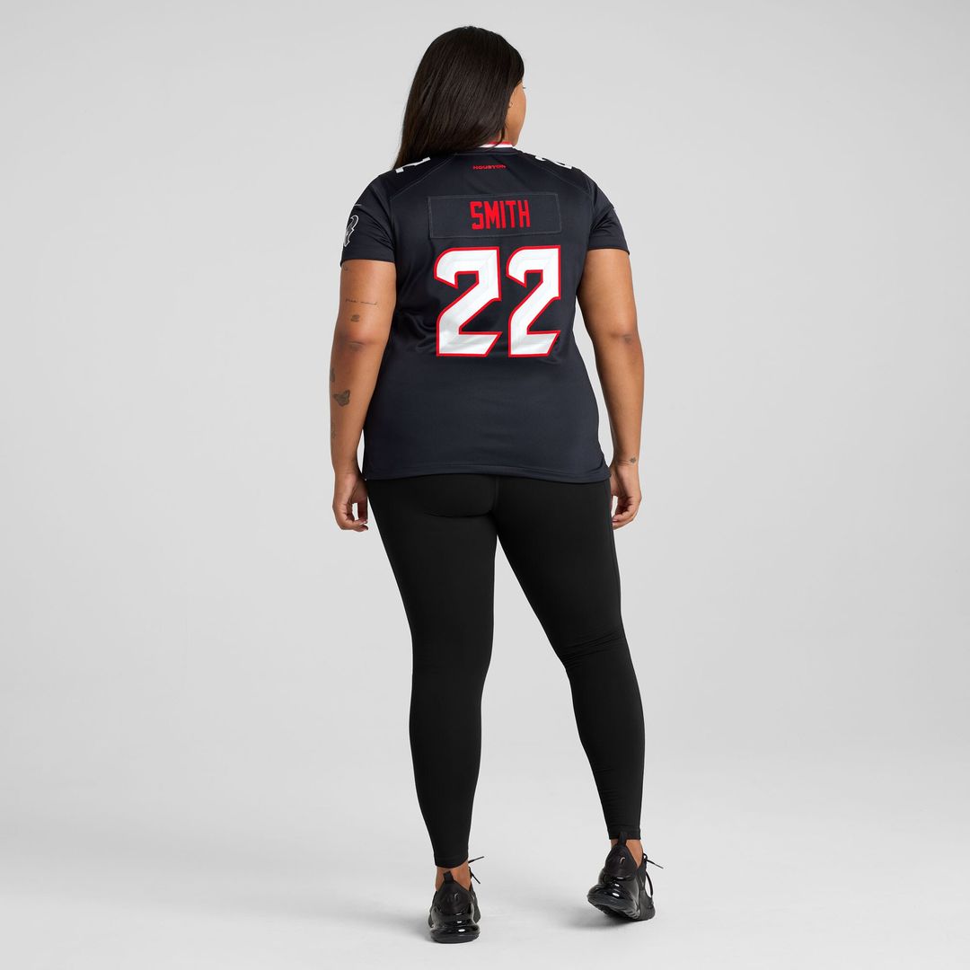 Jaylin Smith Houston Texans Nike Women's Team Game Jersey -  Navy