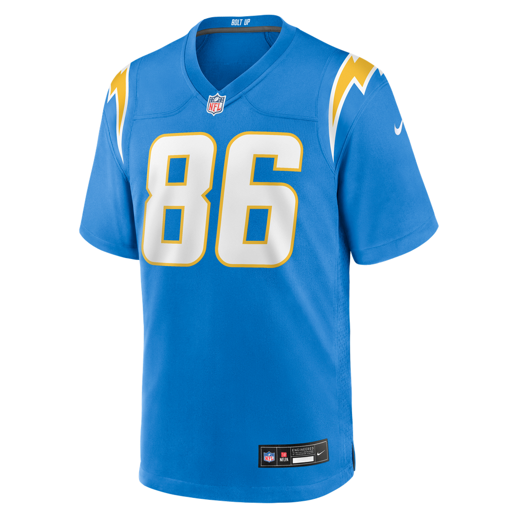 Oronde Gadsden Los Angeles Chargers Nike Alternate 2 Super Chargers Game Jersey -  Navy