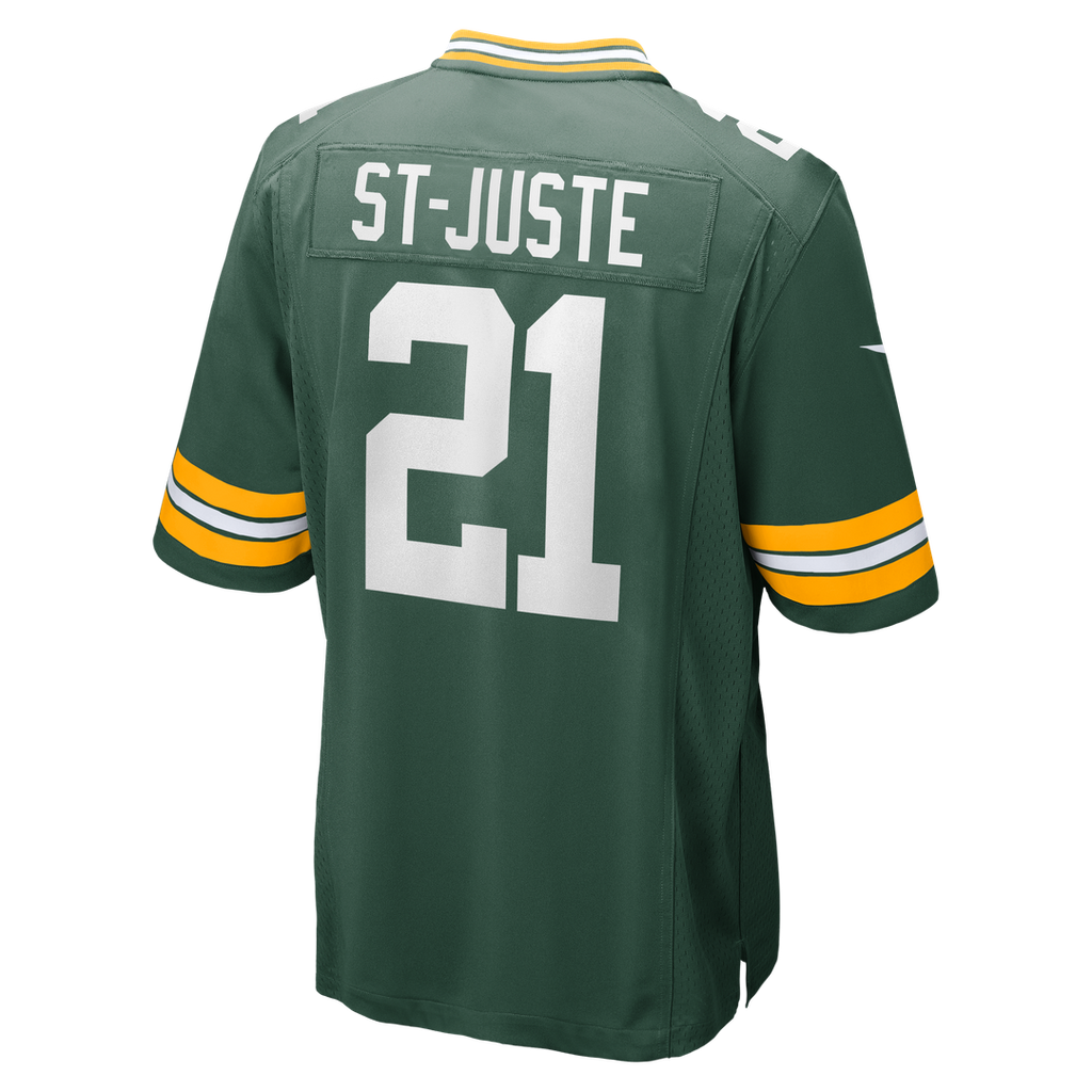 Benjamin St-Juste Green Bay Packers Nike Team Game Jersey -  Green