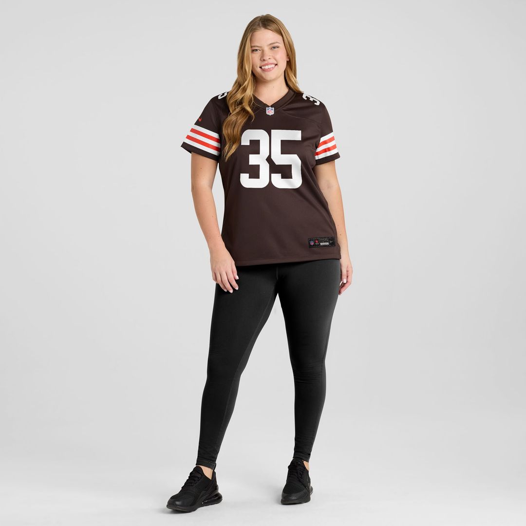 Raheim Sanders Cleveland Browns Nike Women's Team Game Jersey -  Brown