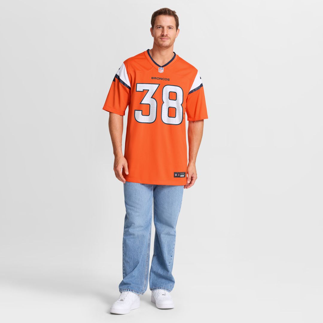 Jaleel McLaughlin Denver Broncos Nike Alternate Game Jersey -  Navy