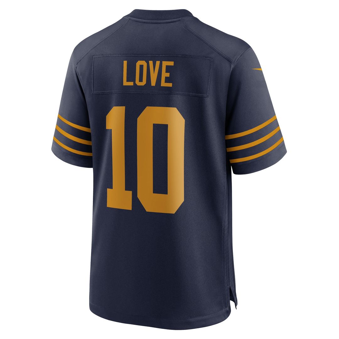 Jordan Love Green Bay Packers Nike  Game Jersey - White