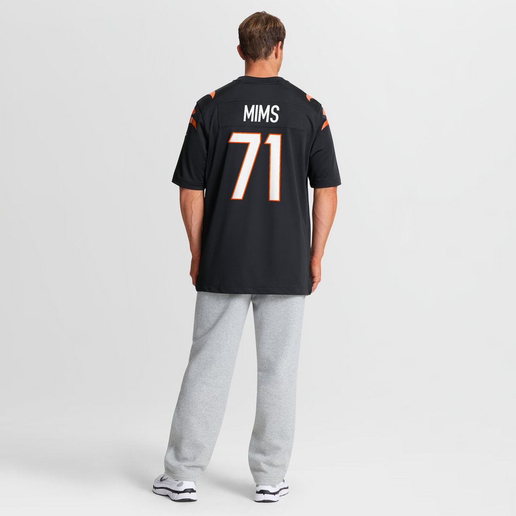Amarius Mims Cincinnati Bengals Nike  Player Game Jersey - Black