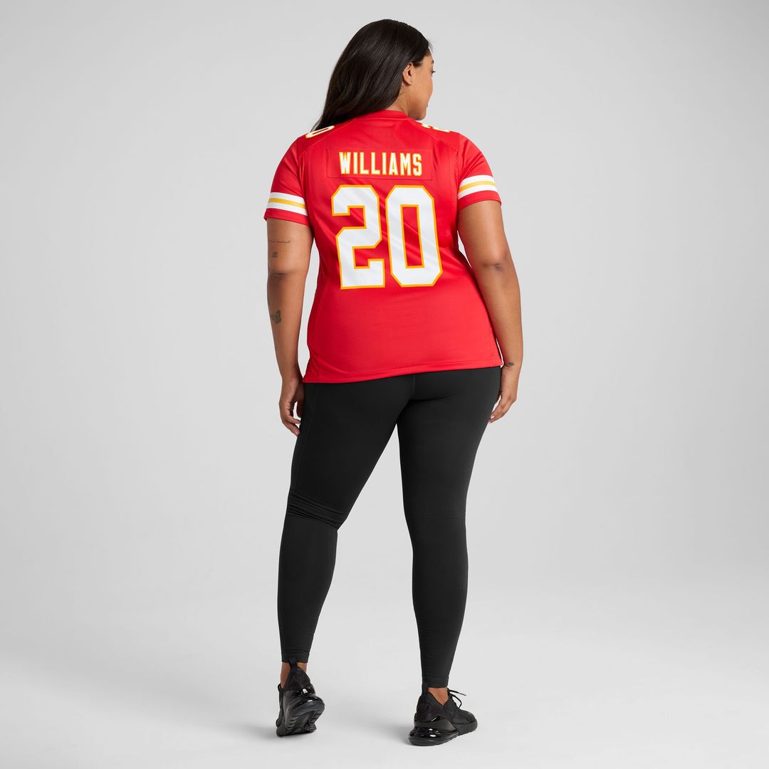 Nohl Williams Kansas City Chiefs Nike Women's Team Game Jersey -  Red