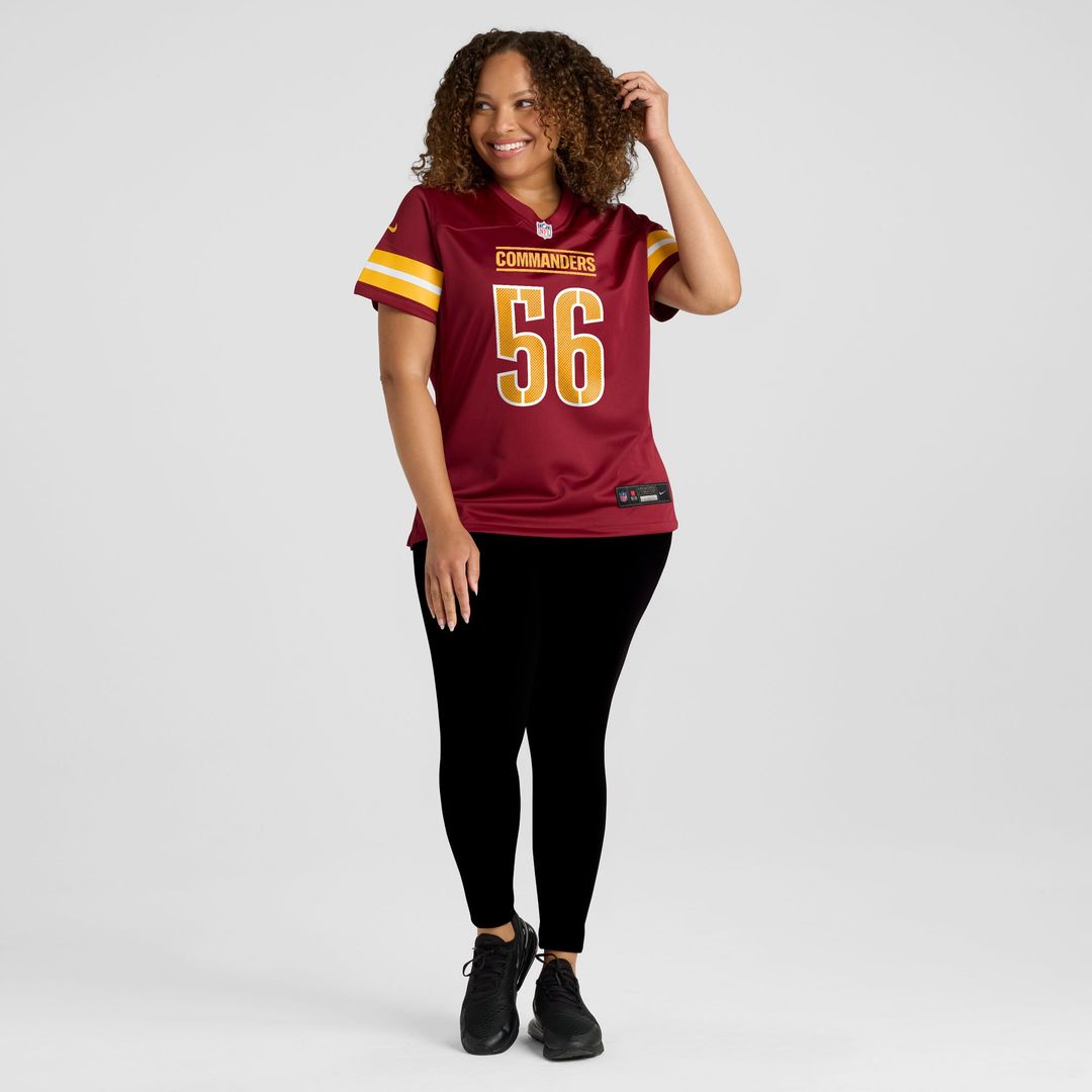 Kain Medrano Washington Commanders Nike Women's Team Game Jersey -  Burgundy