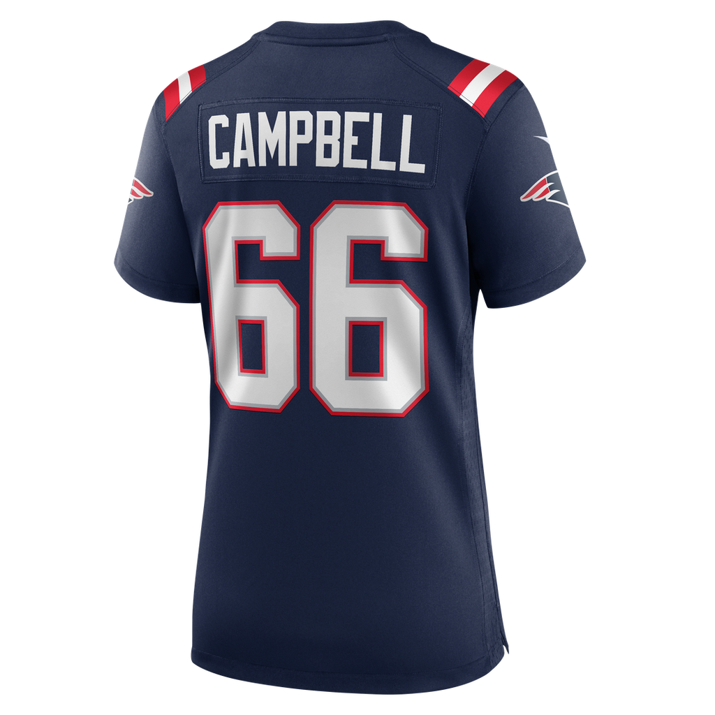 Will Campbell New England Patriots Nike Women's Team Game Jersey -  Navy