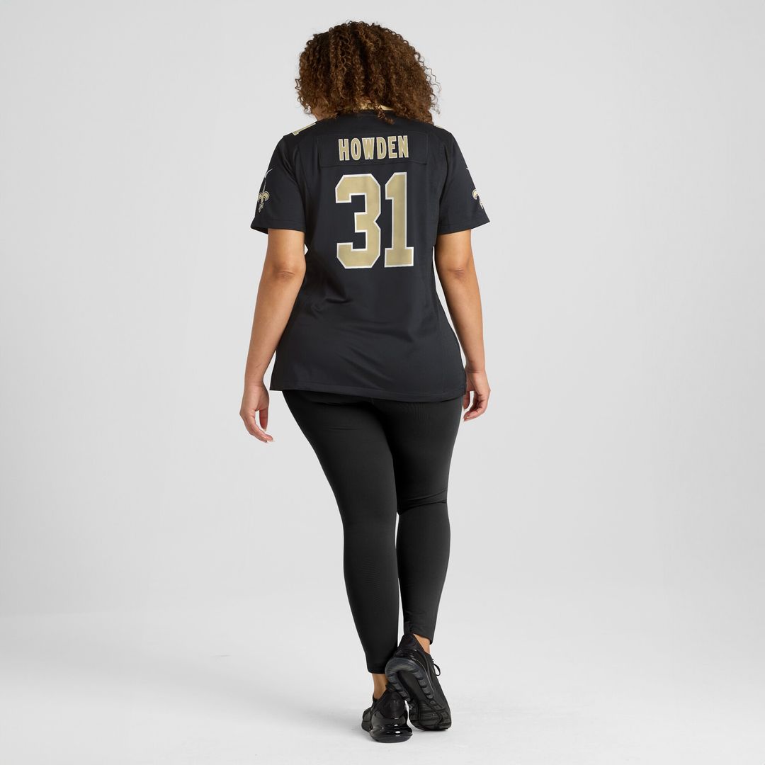 Jordan Howden New Orleans Saints Nike Women's Team Game Jersey -  Black