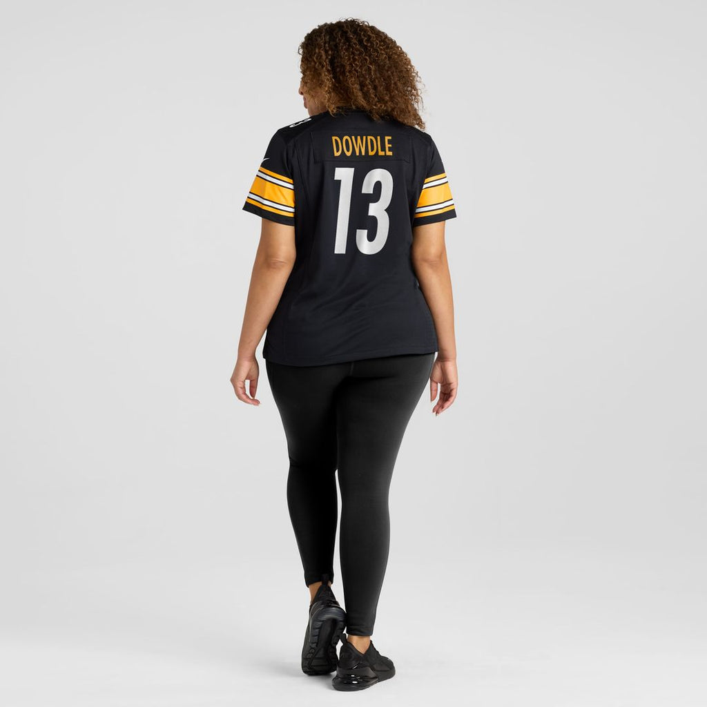 Rico Dowdle Pittsburgh Steelers Nike Women's Team Game Jersey -  Black