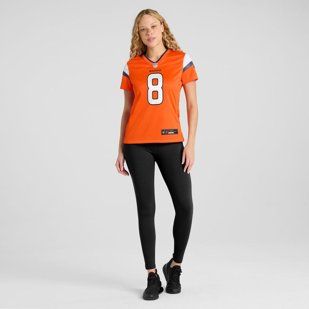 Jarrett Stidham Denver Broncos Nike Women's Team Game Jersey -  Orange