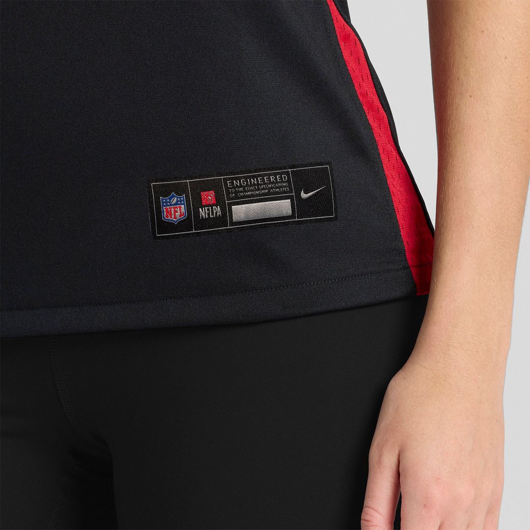 Nathan Carter Atlanta Falcons Nike Women's Team Game Jersey -  Black