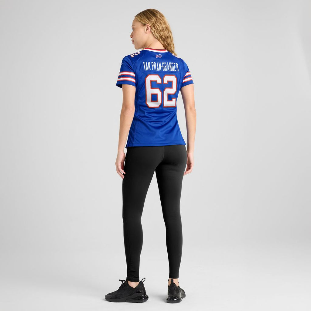 Sedrick Van Pran-Granger Buffalo Bills Nike Women's Game Jersey -  Royal