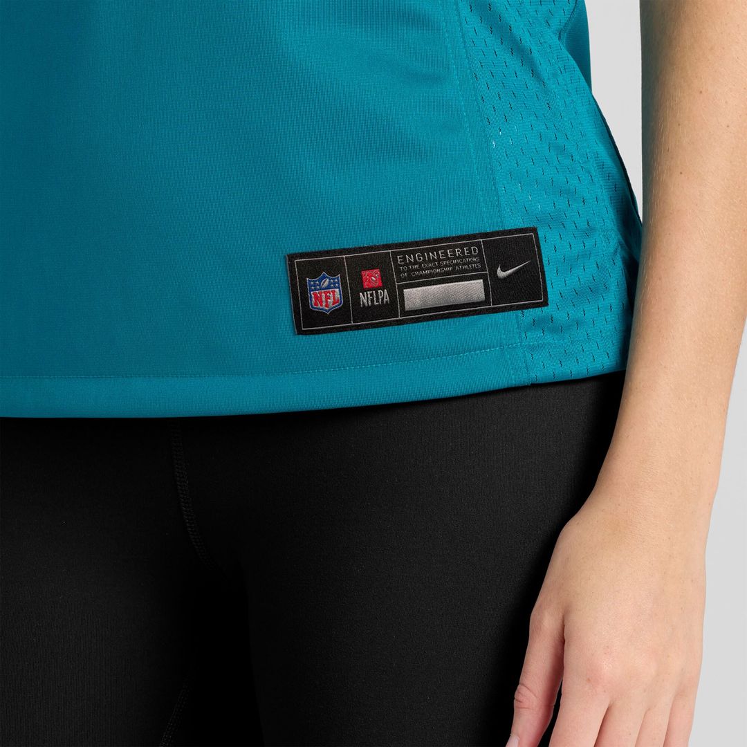 Austin Johnson Jacksonville Jaguars Nike Women's Team Game Jersey -  Teal