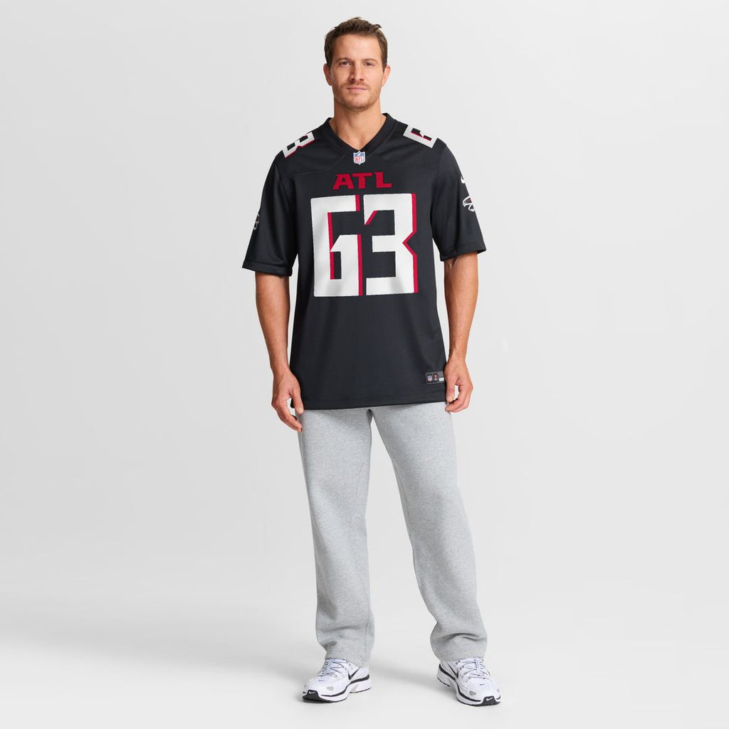 Chris Lindstrom Atlanta Falcons Nike Game Jersey - Black