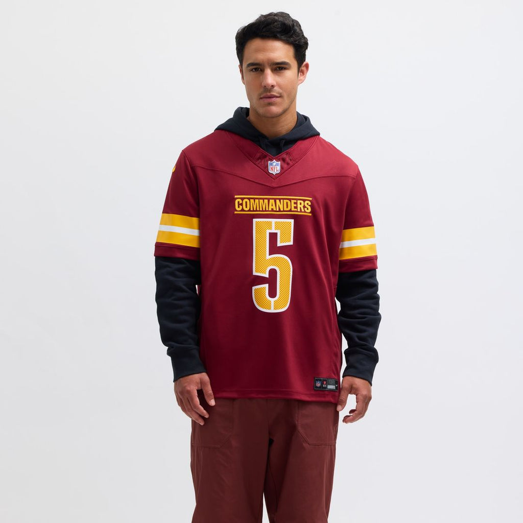 Jayden Daniels Washington Commanders Nike Vapor F.U.S.E. Limited Jersey - Black