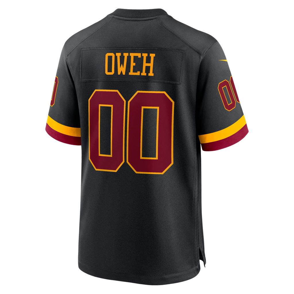 Odafe Oweh Washington Commanders Nike Hail Raiser Alternate Game Jersey - Black