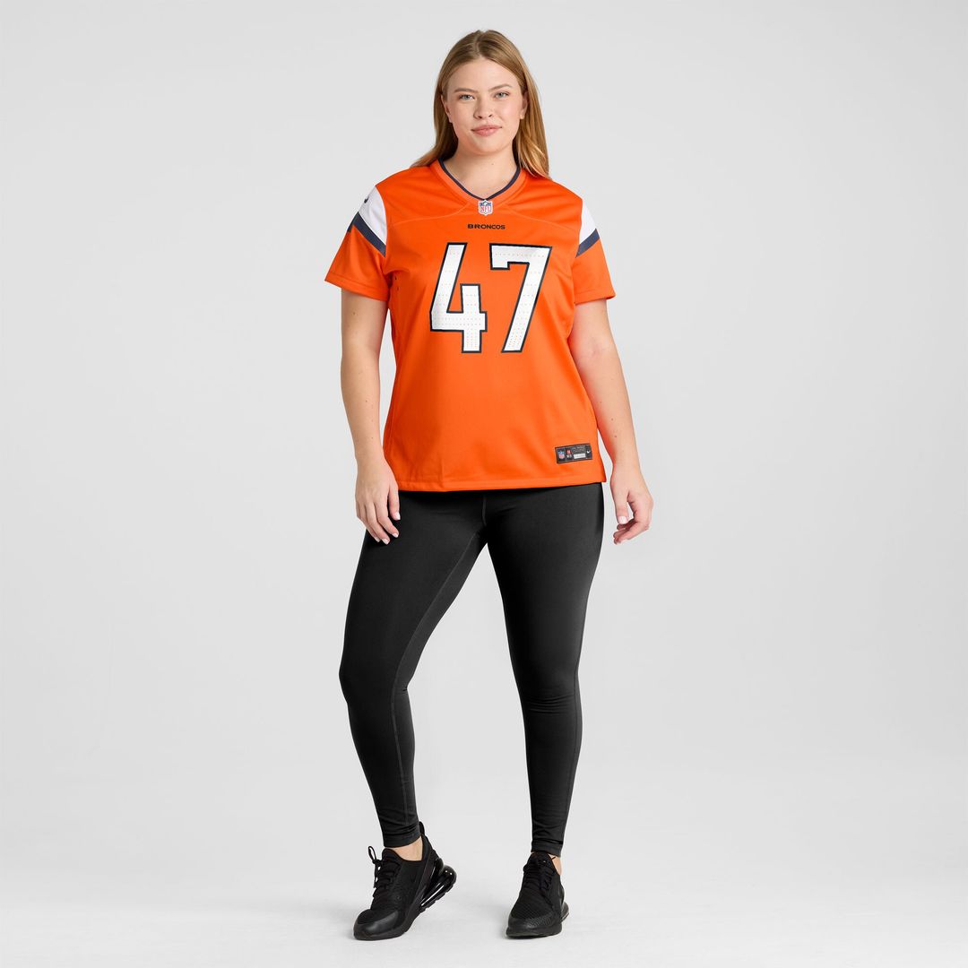Karene Reid Denver Broncos Nike Women's Team Game Jersey -  Orange
