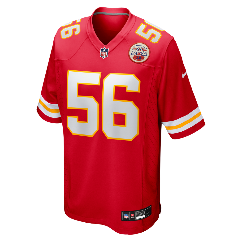 George Karlaftis Kansas City Chiefs Nike Player Game Jersey - Red