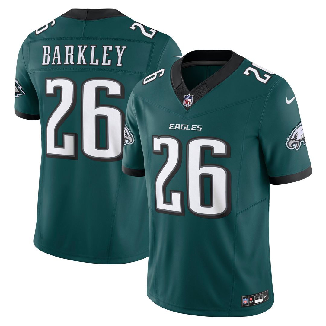 Saquon Barkley Philadelphia Eagles Nike  Vapor F.U.S.E. Limited Jersey - White