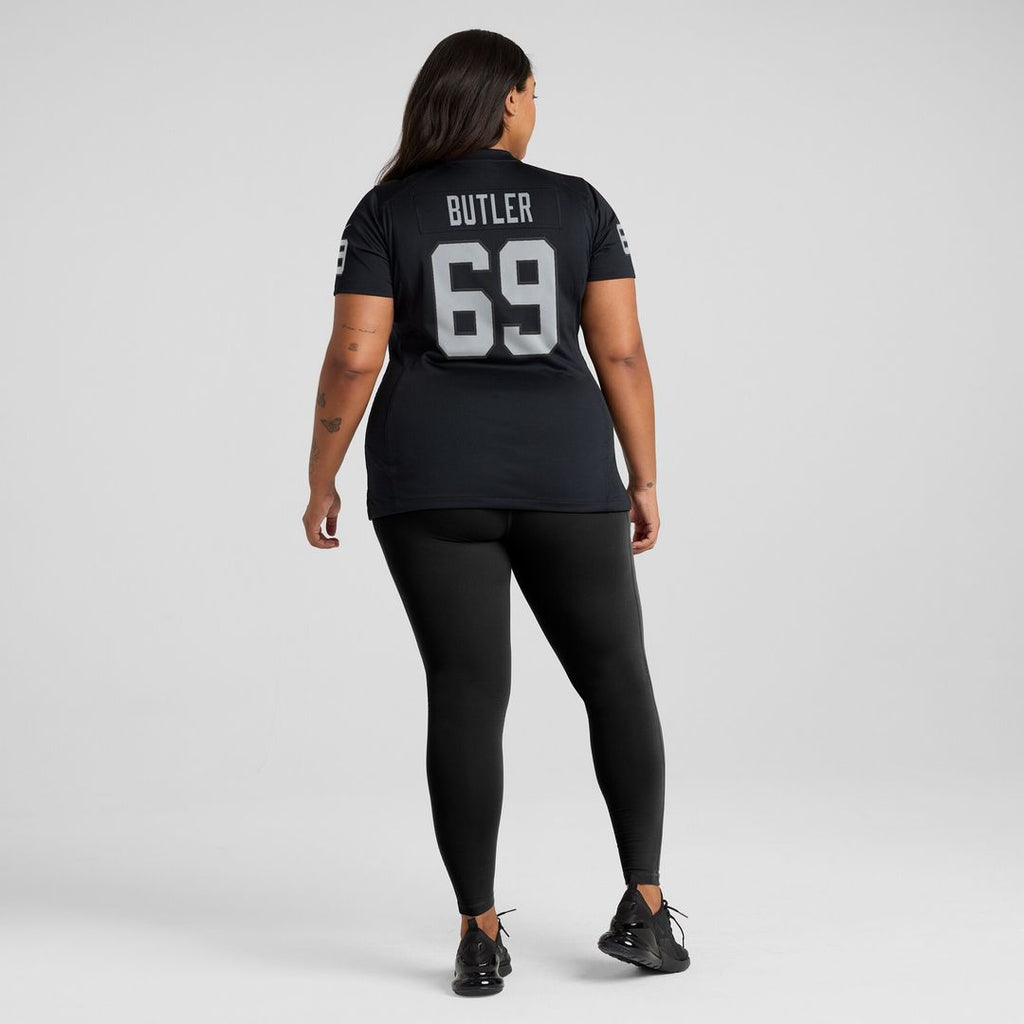 Adam Butler Las Vegas Raiders Nike Women's  Game Jersey -  Black