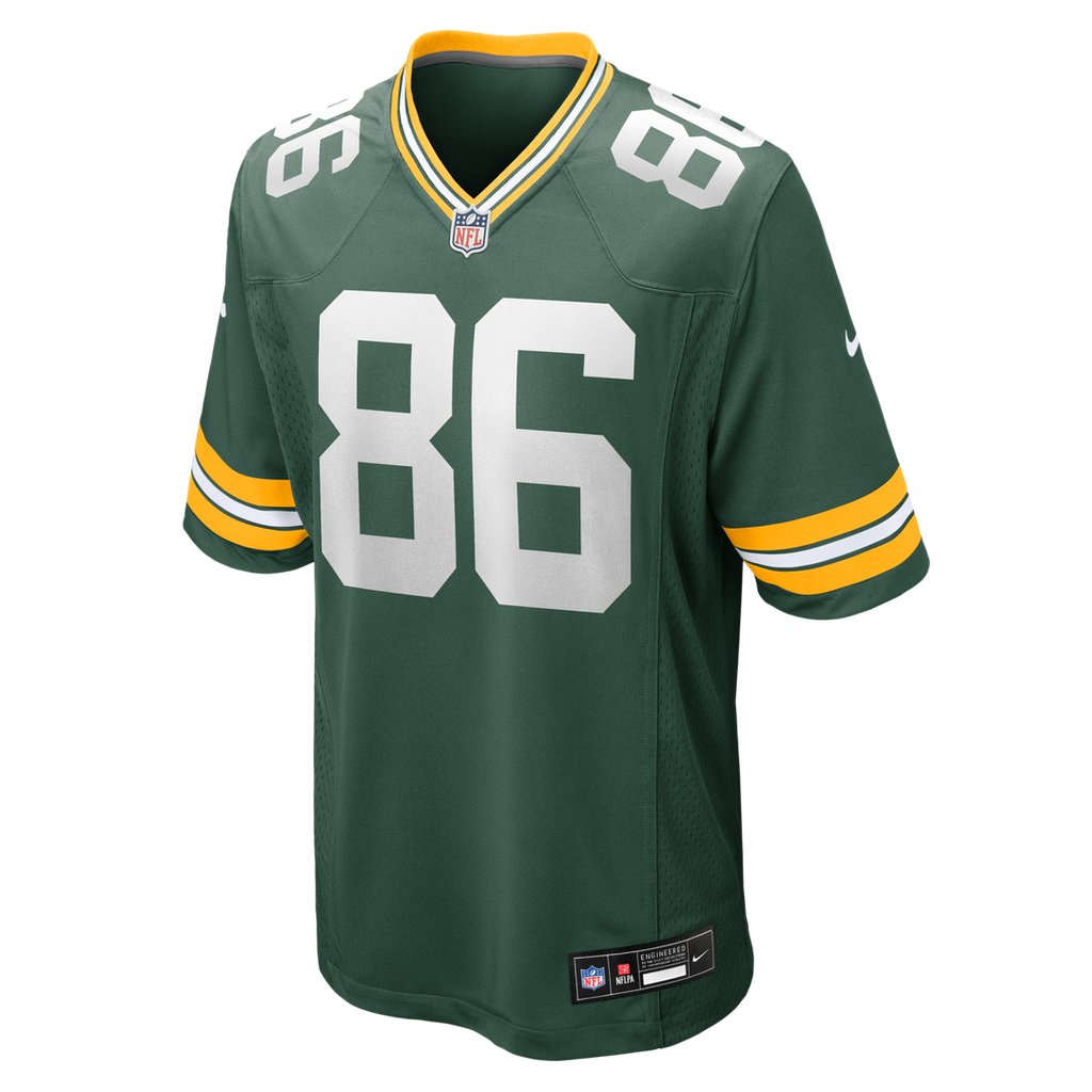 John FitzPatrick Green Bay Packers Nike Team Game Jersey -  Green