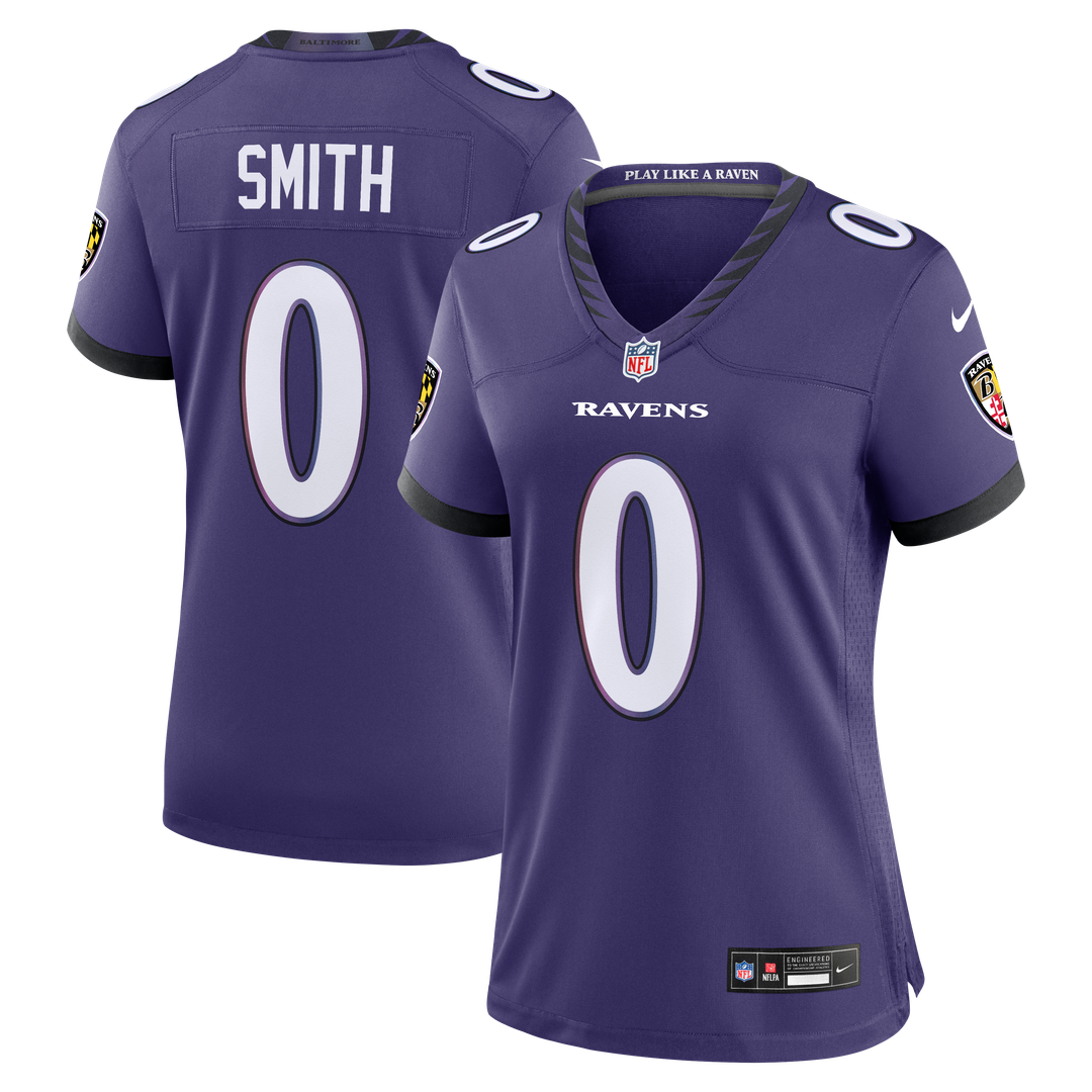 Roquan Smith Baltimore Ravens Nike Women's Alternate Game Jersey - Black