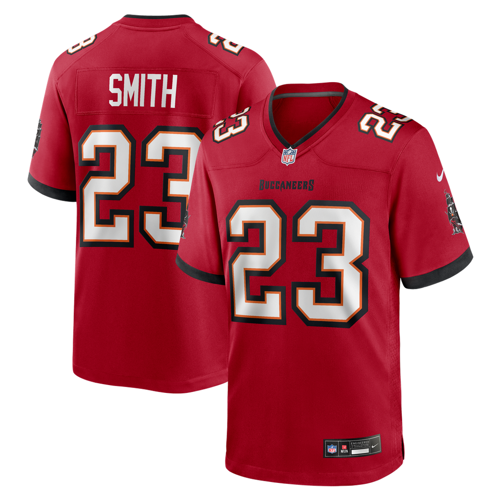 Tykee Smith Tampa Bay Buccaneers Nike  Game Jersey -  Red