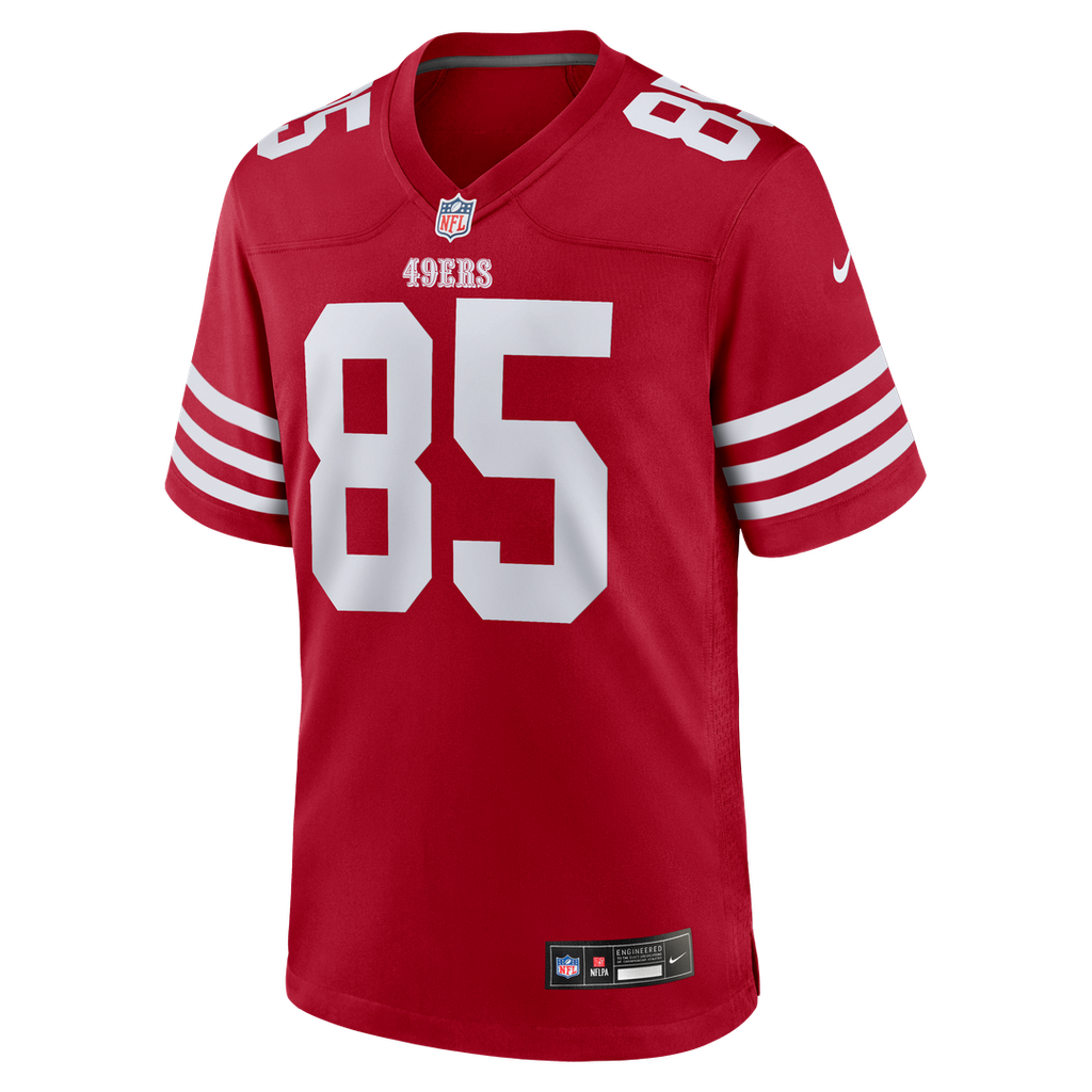 George Kittle San Francisco 49ers Nike Team Game Jersey - Scarlet
