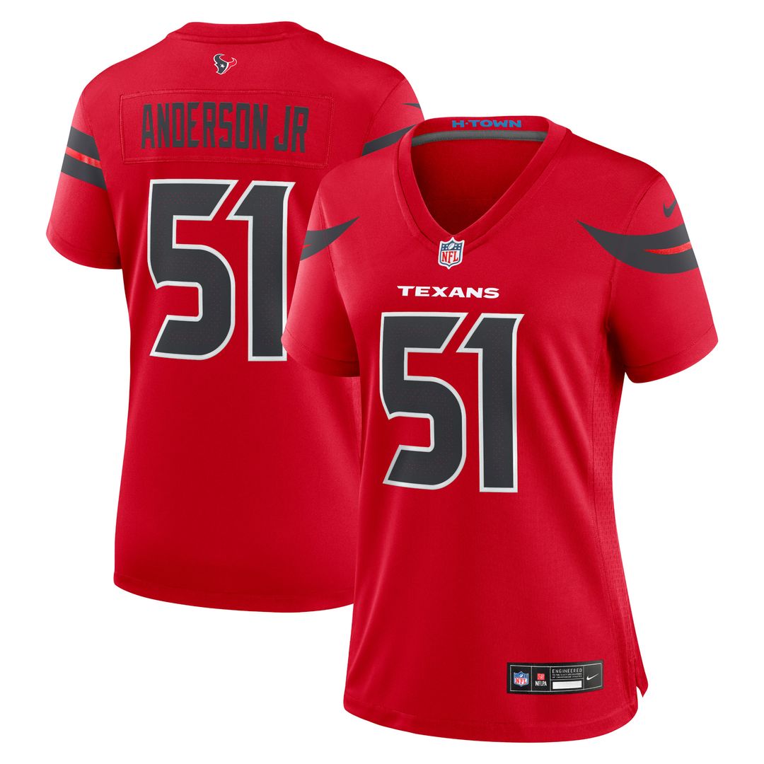 Will Anderson Jr. Houston Texans Nike Women's Game Jersey - White