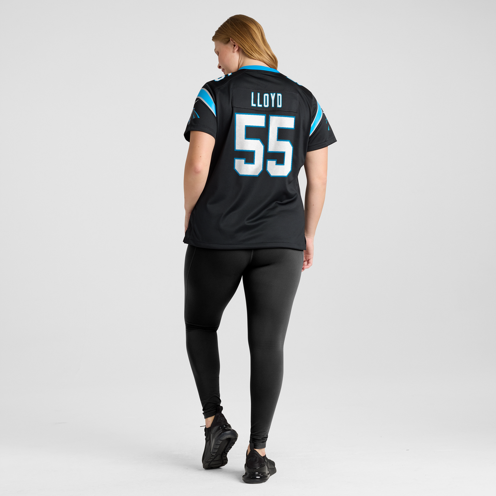Devin Lloyd Carolina Panthers Nike Women's Team Game Jersey - Black