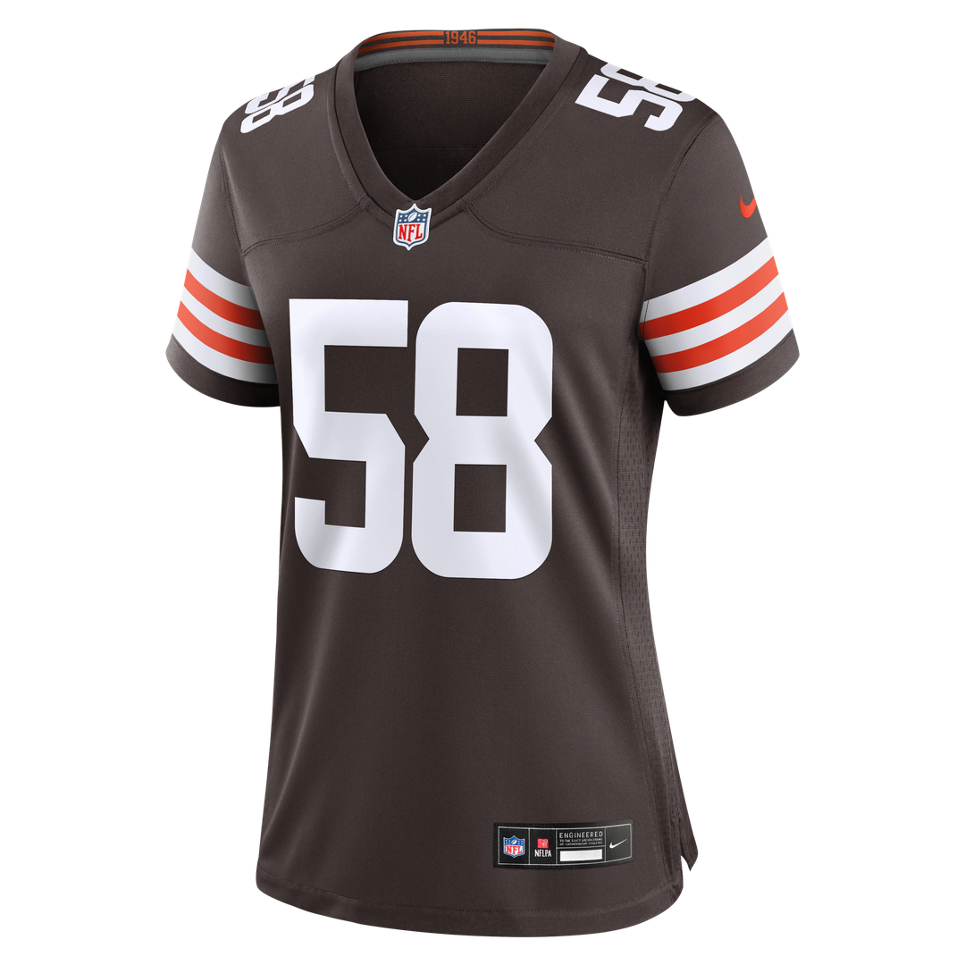 Austin Barber Cleveland Browns Nike Women's Team Game Jersey -  Brown