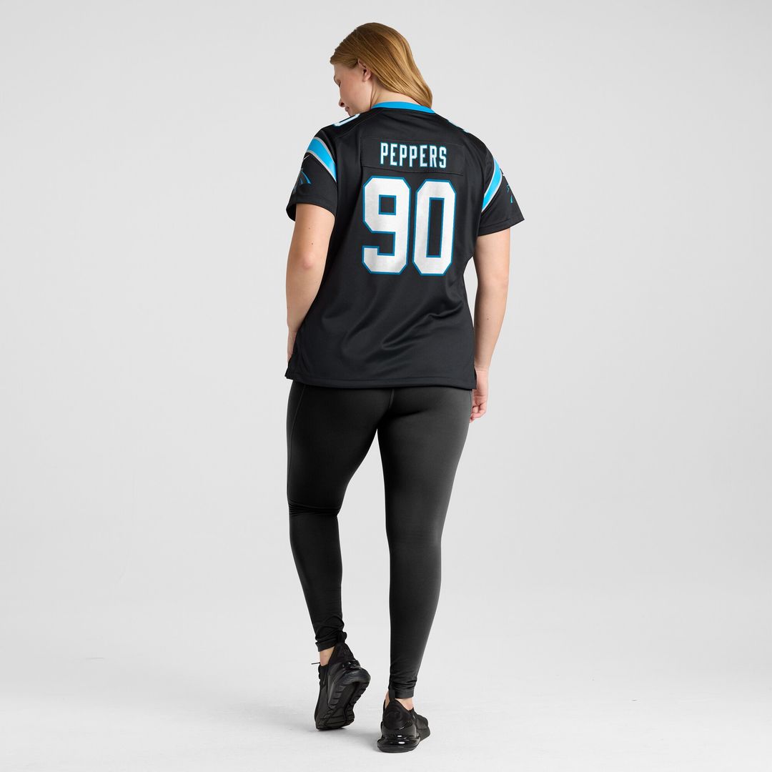 Julius Peppers Carolina Panthers Nike Women's Retired Player Game Jersey - Black