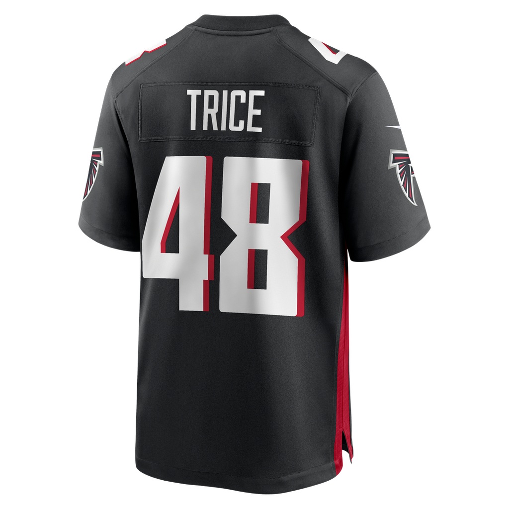 Bralen Trice Atlanta Falcons Nike Team Game Jersey -  Black