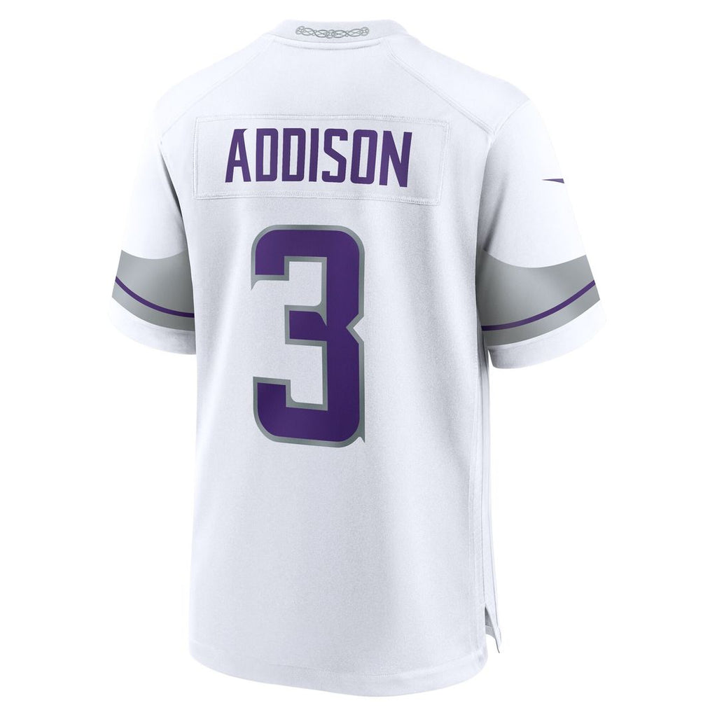 Jordan Addison Minnesota Vikings Nike  Game Jersey - Purple