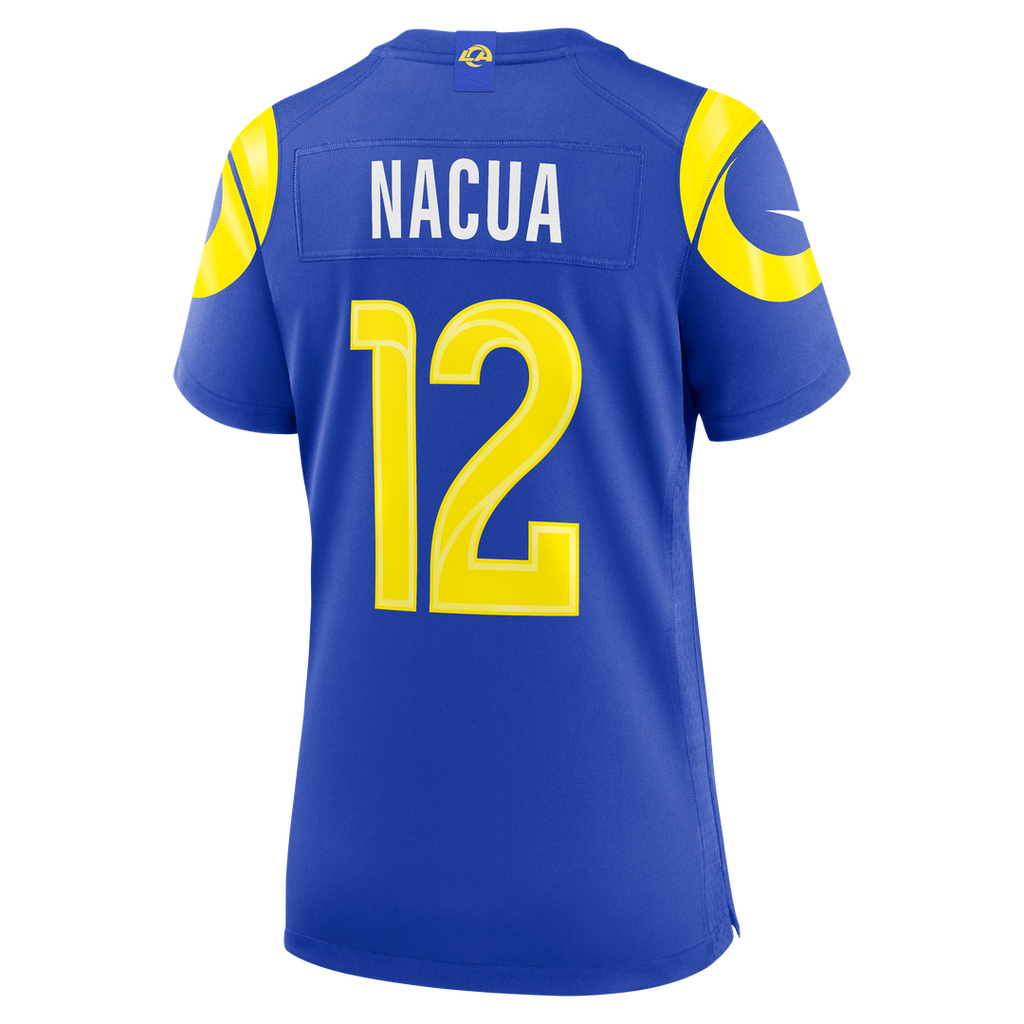 Puka Nacua Los Angeles Rams Nike Women's Game Jersey - White