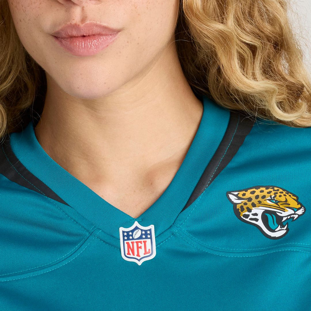 Brenton Strange Jacksonville Jaguars Nike Women's Team Game Jersey -  Teal