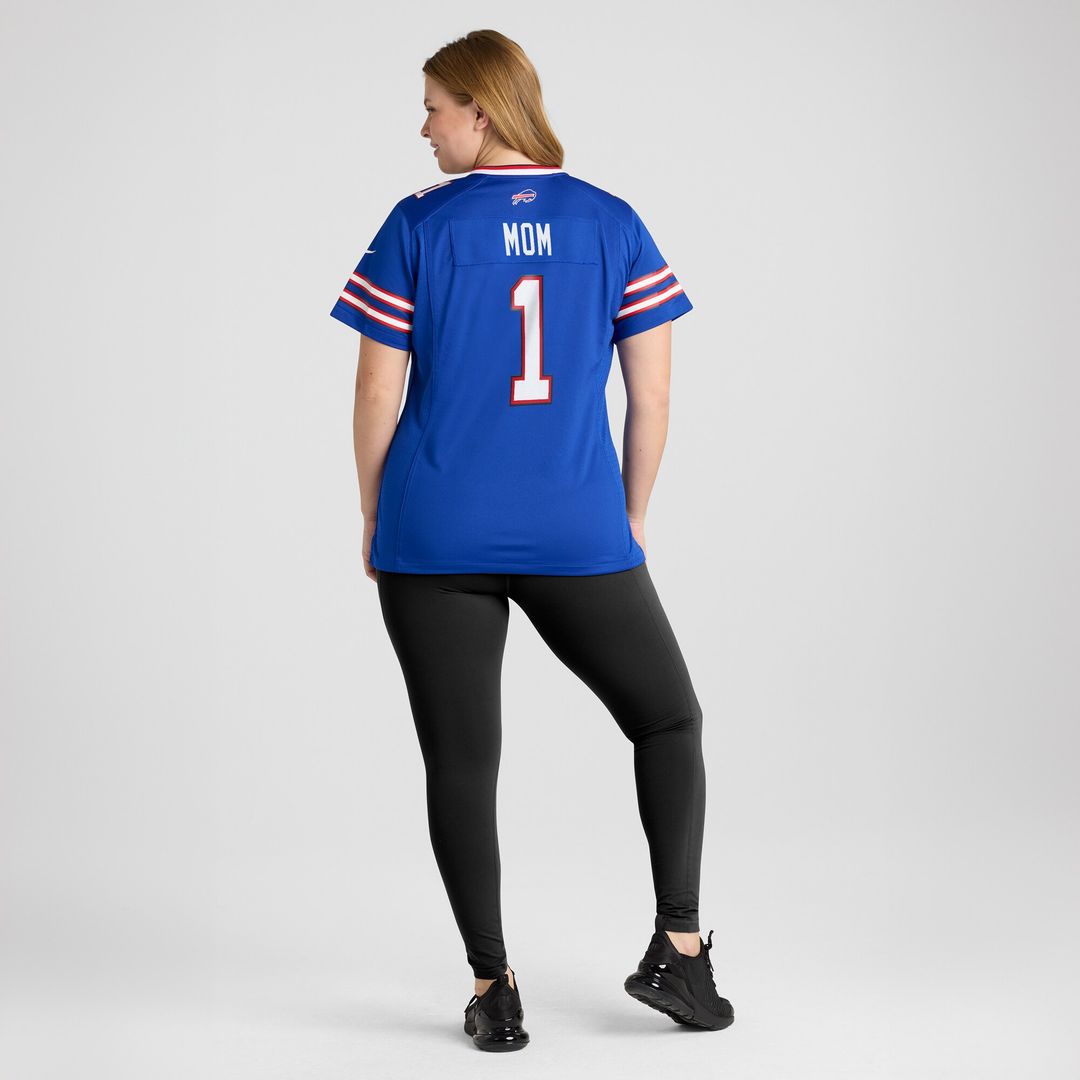 Number 1 Mom Buffalo Bills Nike Women's Game Jersey - Royal