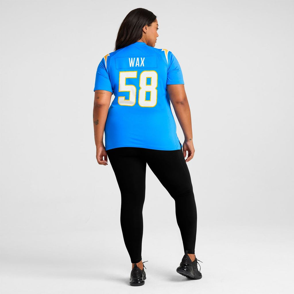 Marlowe Wax Los Angeles Chargers Nike Women's Team Game Jersey -  Powder Blue