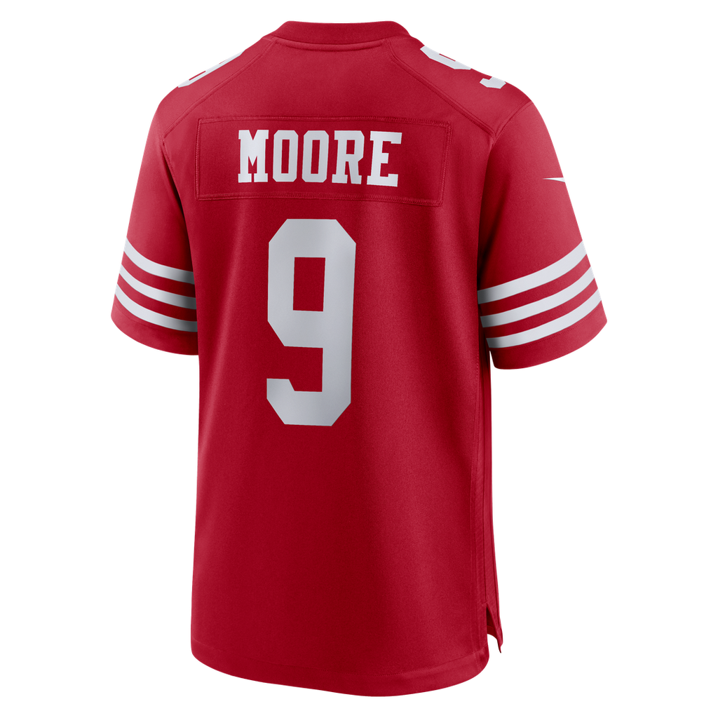Skyy Moore San Francisco 49ers Nike Team Game Jersey -  Scarlet