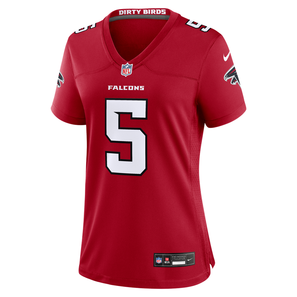 Drake London Atlanta Falcons Nike Women's Game Jersey - Red