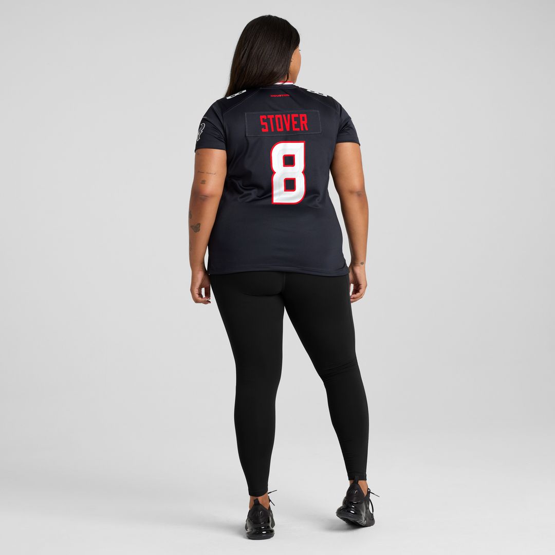 Cade Stover Houston Texans Nike Women's Team Game Jersey -  Navy