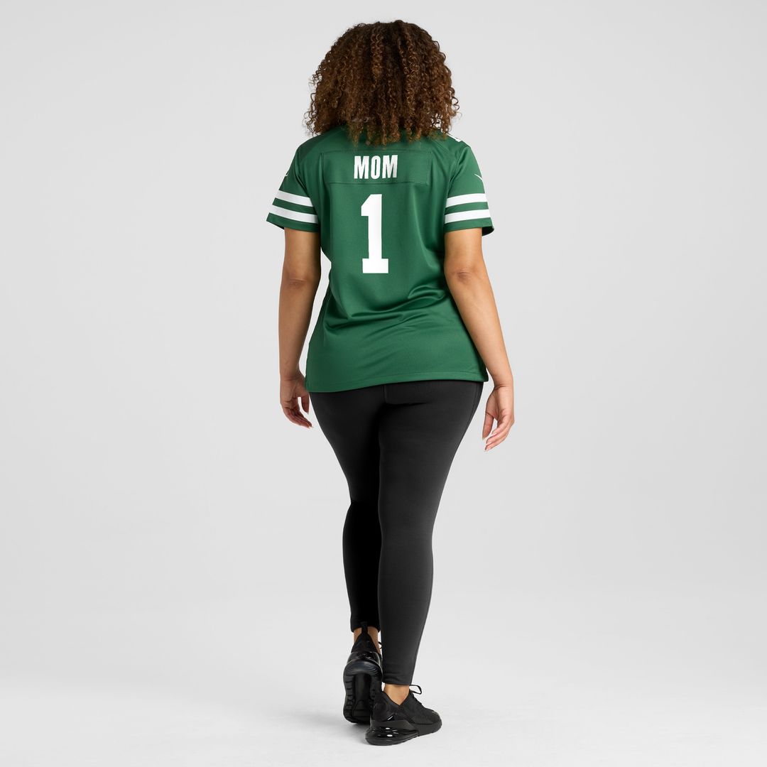 New York Jets Nike Women's #1 Mom Game Jersey - Legacy Green