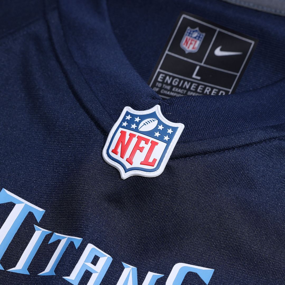 Treylon Burks Tennessee Titans Nike Player Game Jersey - Navy