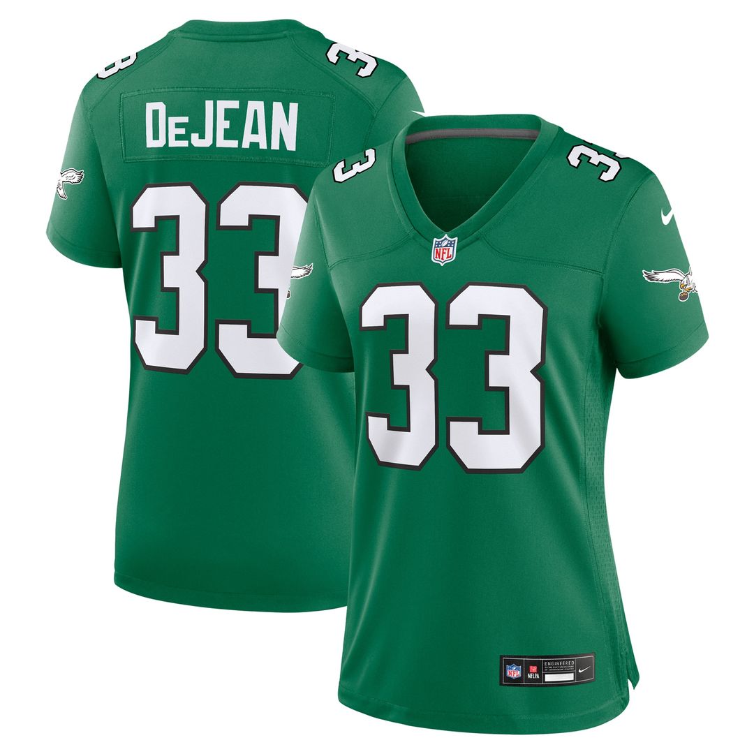 Cooper DeJean Philadelphia Eagles Nike Women's Alternate Game Jersey -  Black