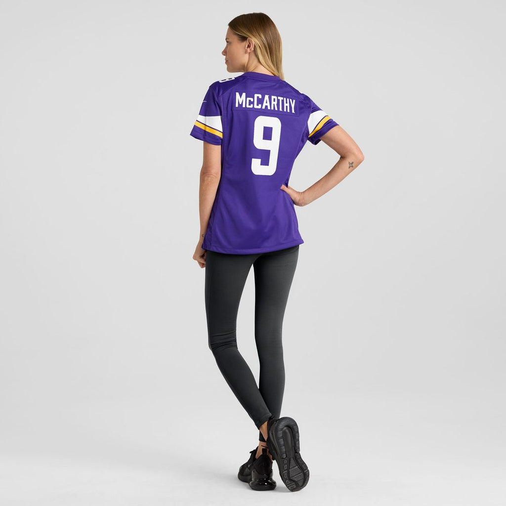 J.J. McCarthy Minnesota Vikings Nike Women's Alternate Game Player Jersey - White
