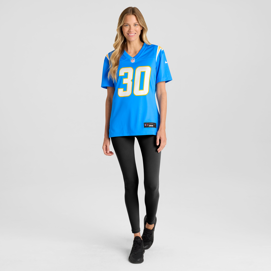 Alec Ingold Los Angeles Chargers Nike Women's Team Game Jersey -  Powder Blue
