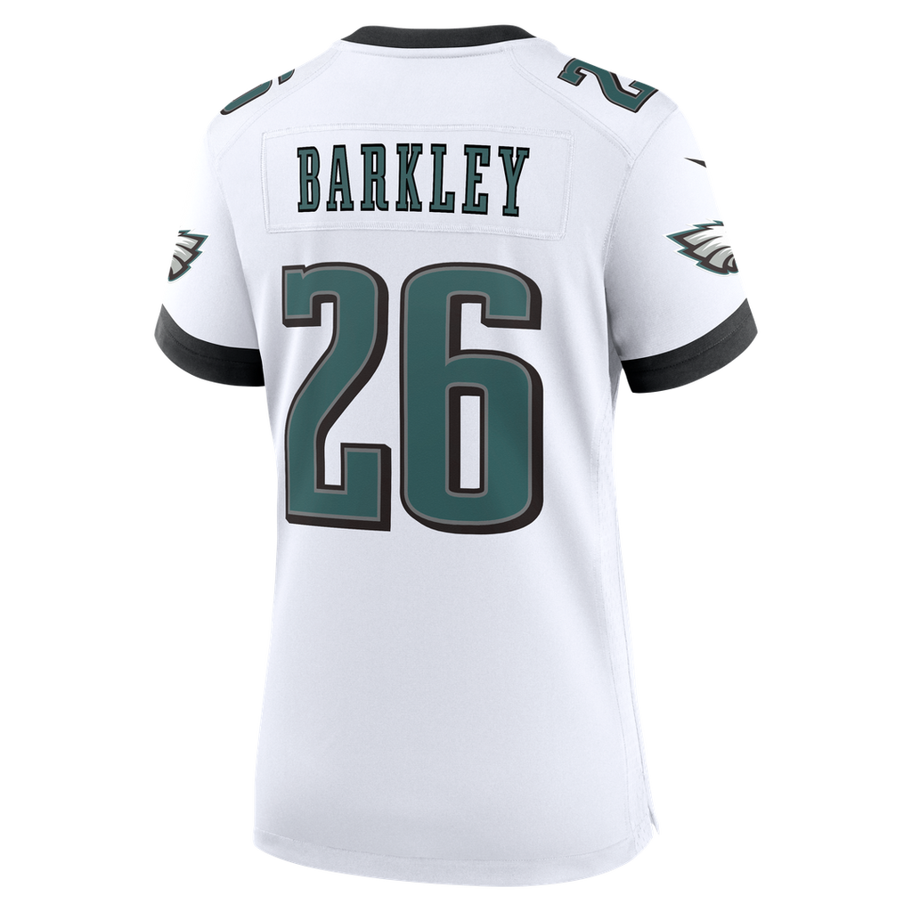 Saquon Barkley Philadelphia Eagles Nike Women's Alternate Game Jersey -  Black