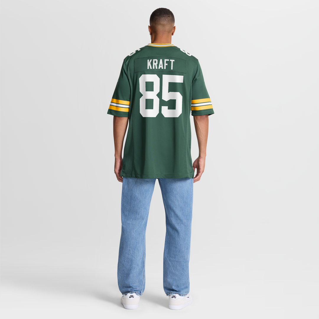 Tucker Kraft Green Bay Packers Nike Alternate  Game Jersey -  Navy
