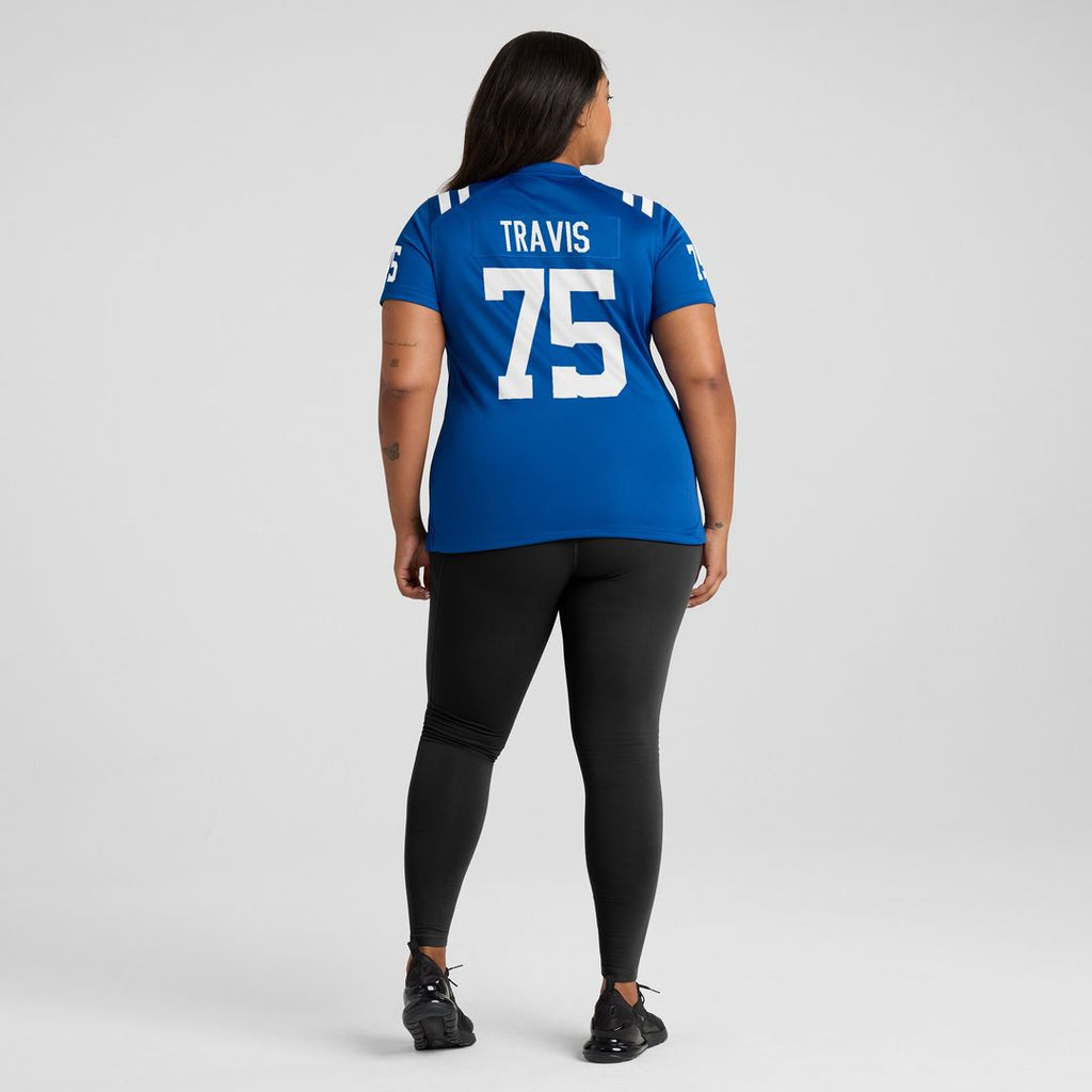 Jalen Travis Indianapolis Colts Nike Women's Team Game Jersey -  Royal