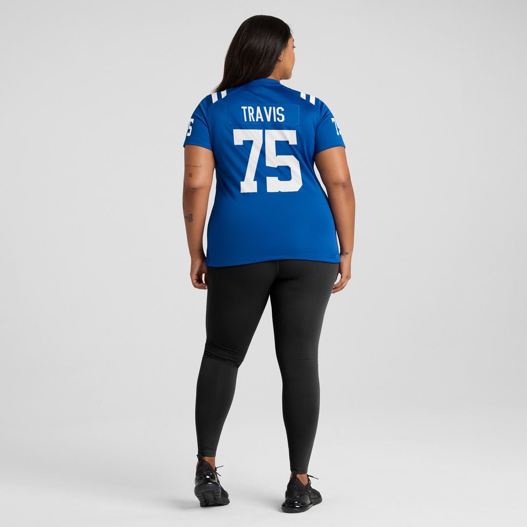 Jalen Travis Indianapolis Colts Nike Women's Team Game Jersey -  Royal