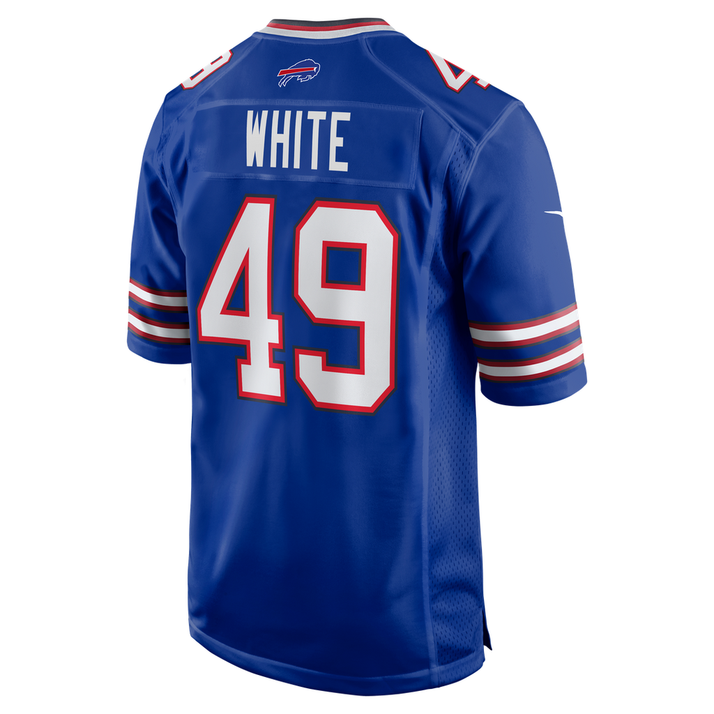 DaShaun White Buffalo Bills Nike Team Game Jersey - Royal
